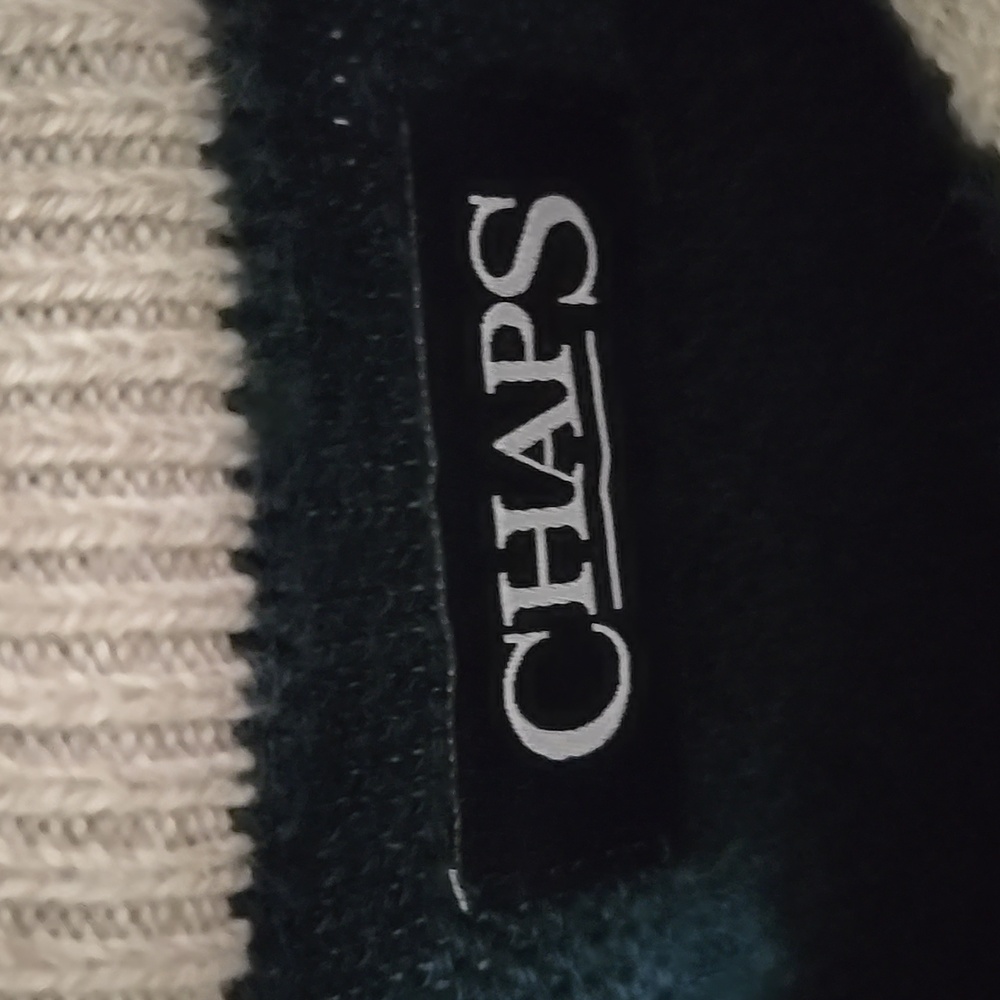 Chaps Navy Sweater - Picture 5 of 10